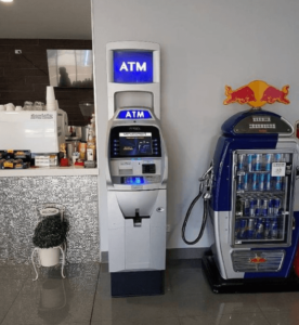 Venue ATM at a Carwash